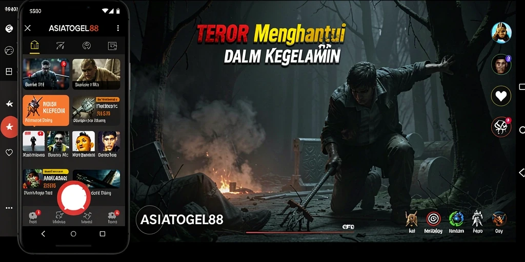 Gameplay menegangkan di kegelapan yang mencekam.