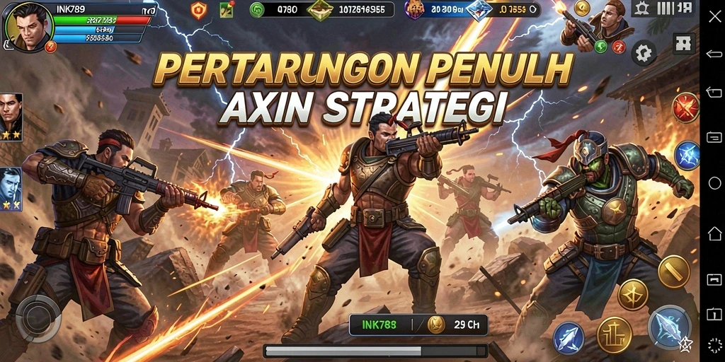 Menampilkan pertarungan intens dengan karakter beragam dan animasi menawan.