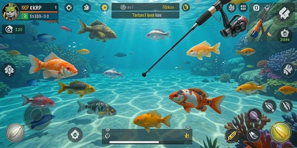 Tangkapan ikan besar dan grafik yang memukau di KKRP.