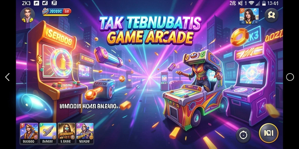 Tampilan gameplay ZK3 yang menyenangkan dan mendebarkan.